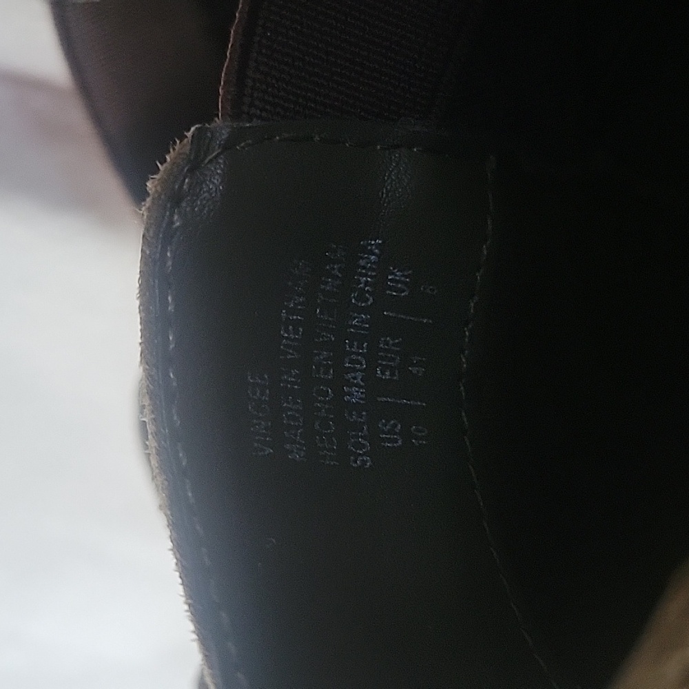 Mix No 6 SUEDE FEEL VINCEE WESTERN STYLE BOOTIES - Picture 7 of 8